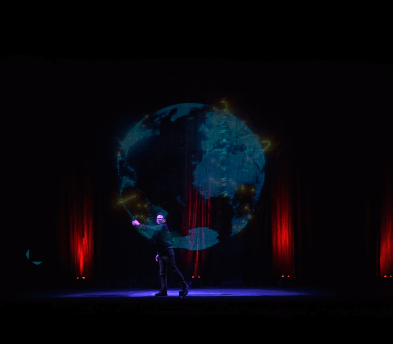 holographic screen technology 3